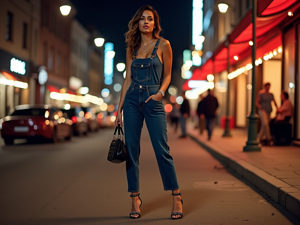 effective-ads.ro | Salopetă din denim și stilul chic: Găsește inspirația pentru un look elegant