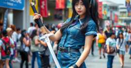 effective-ads.ro | Cosplay cu fusta de blugi: idei de transformare