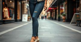 effective-ads.ro | Asortarea pantofilor bej cu articole din denim